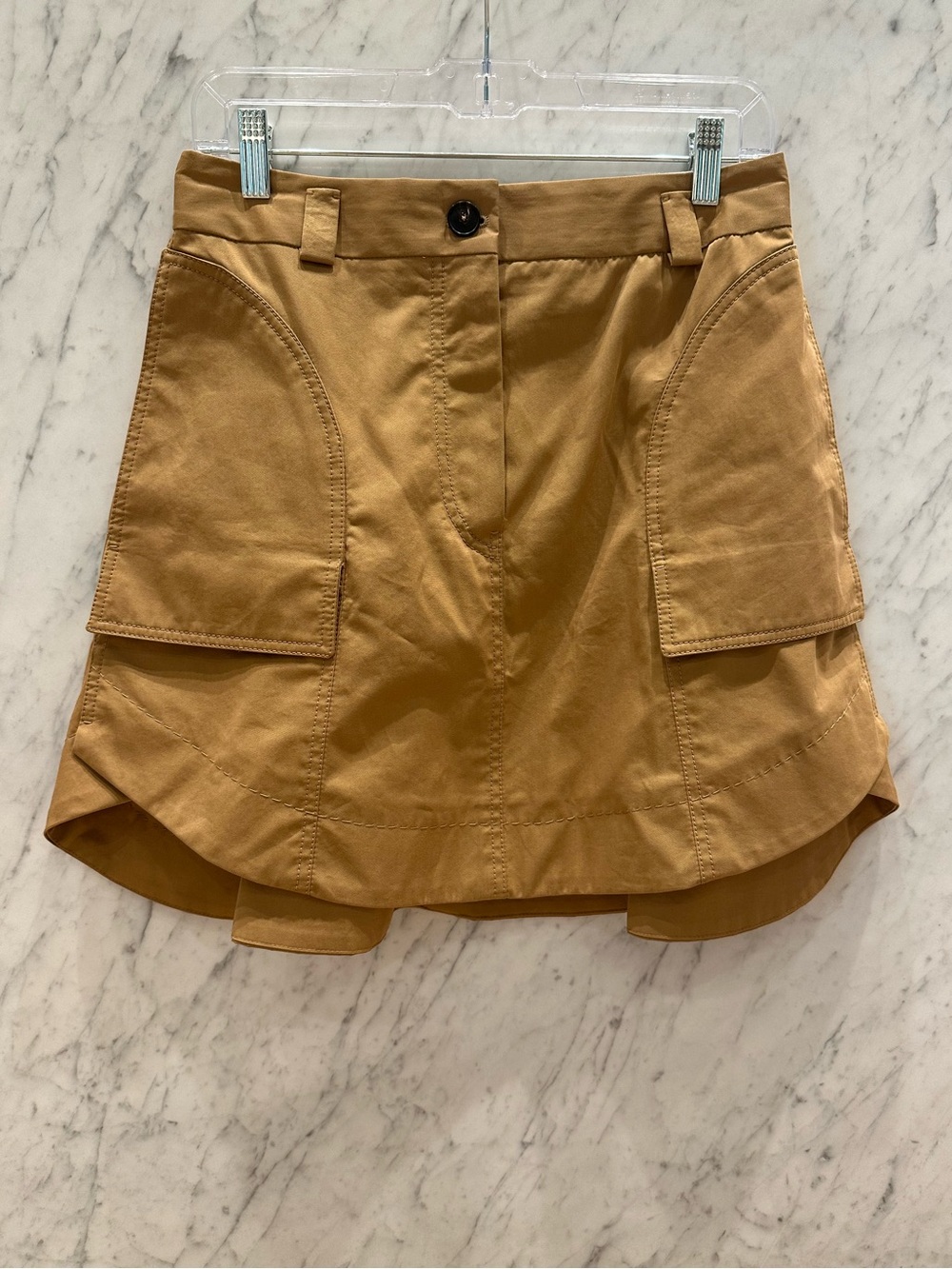 NWT Carven Khaki Skirt